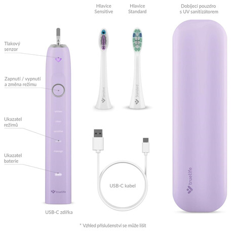 TrueLife SonicBrush Clean70 UV&nbsp;Lavender (foto 6)