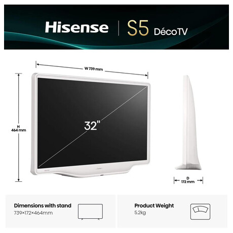Hisense 32S5Q (foto 2)