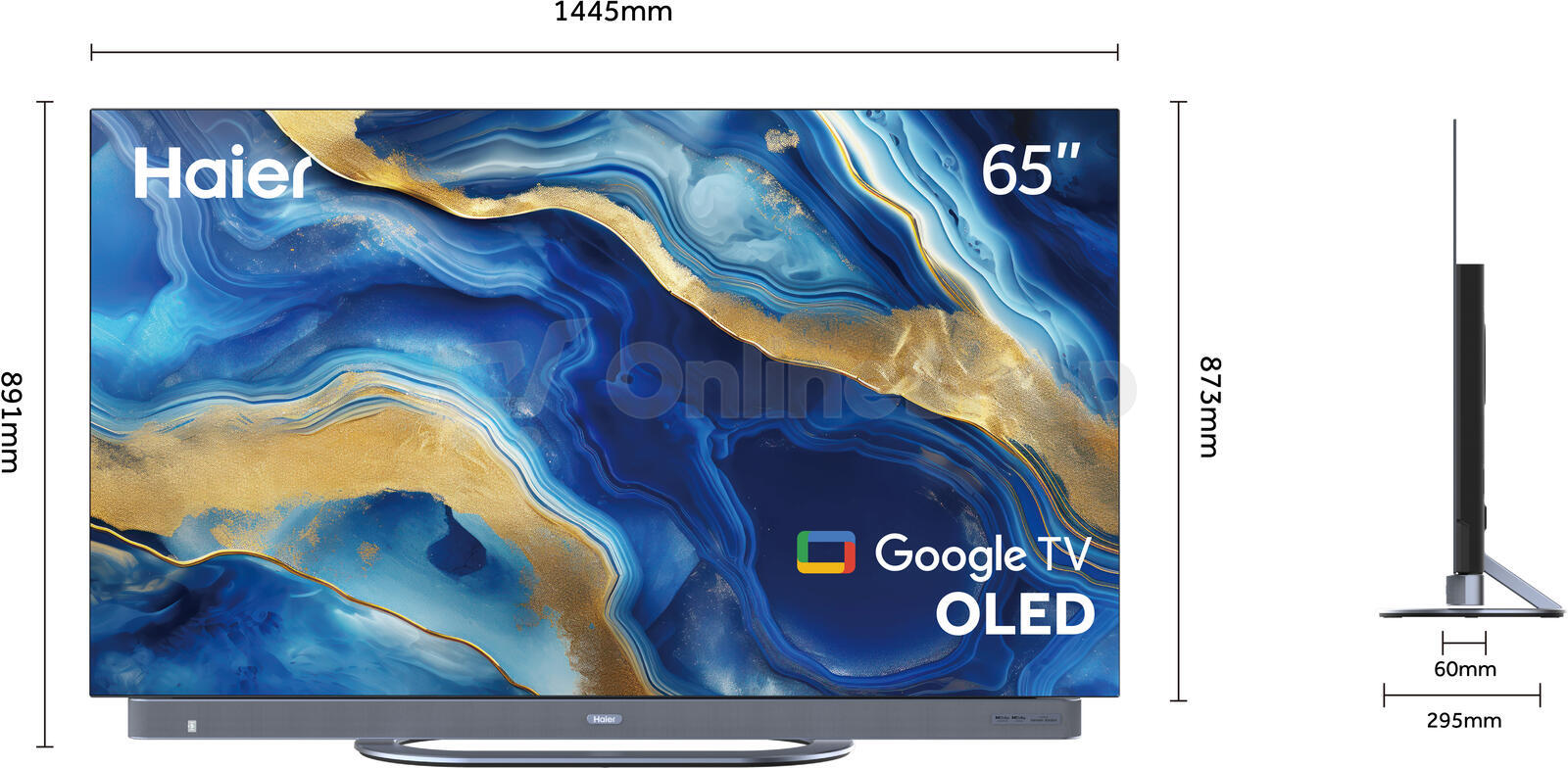 OLED TV Haier H65C95EUX C95 Series 65"