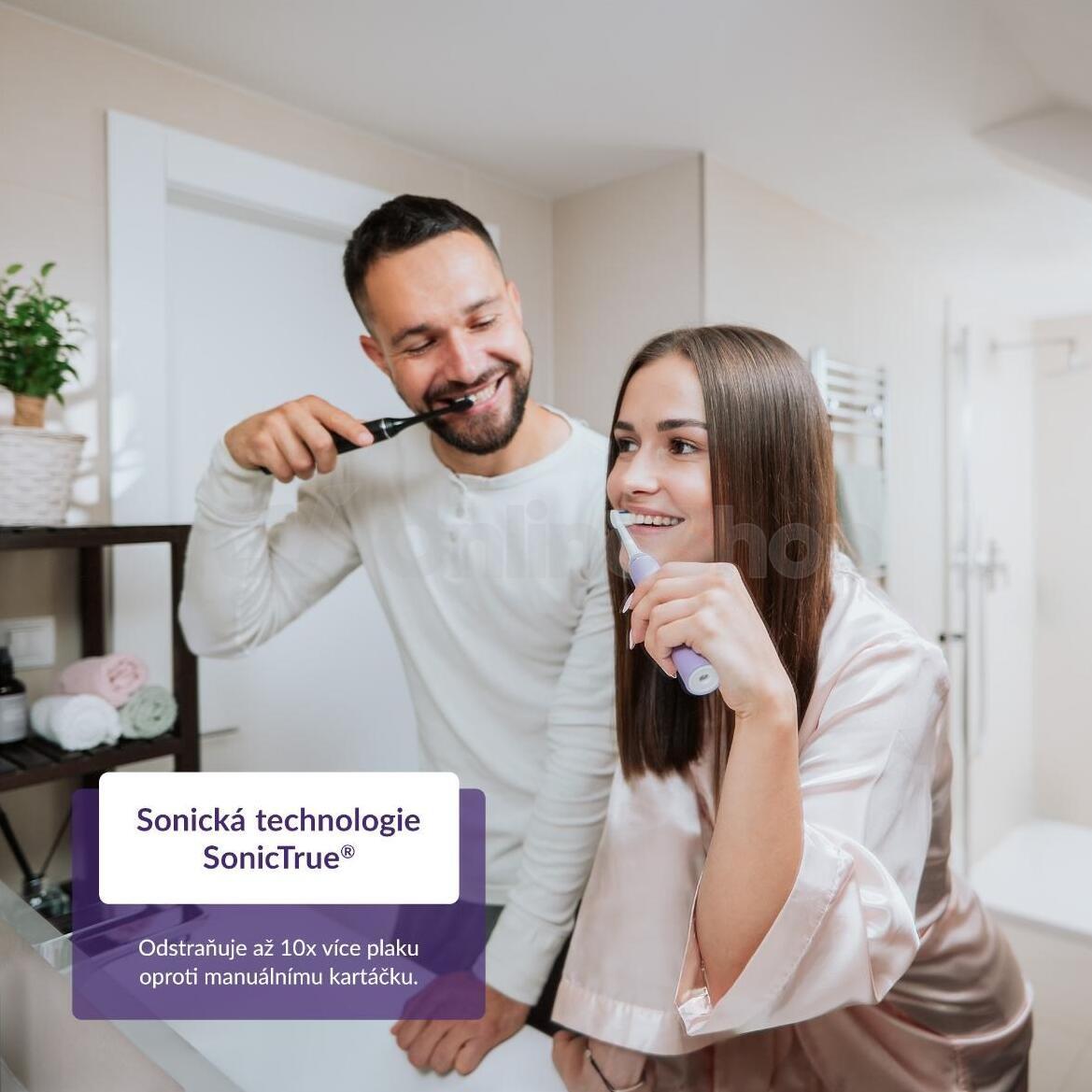 TrueLife SonicBrush Compact Duo Black / Lavender