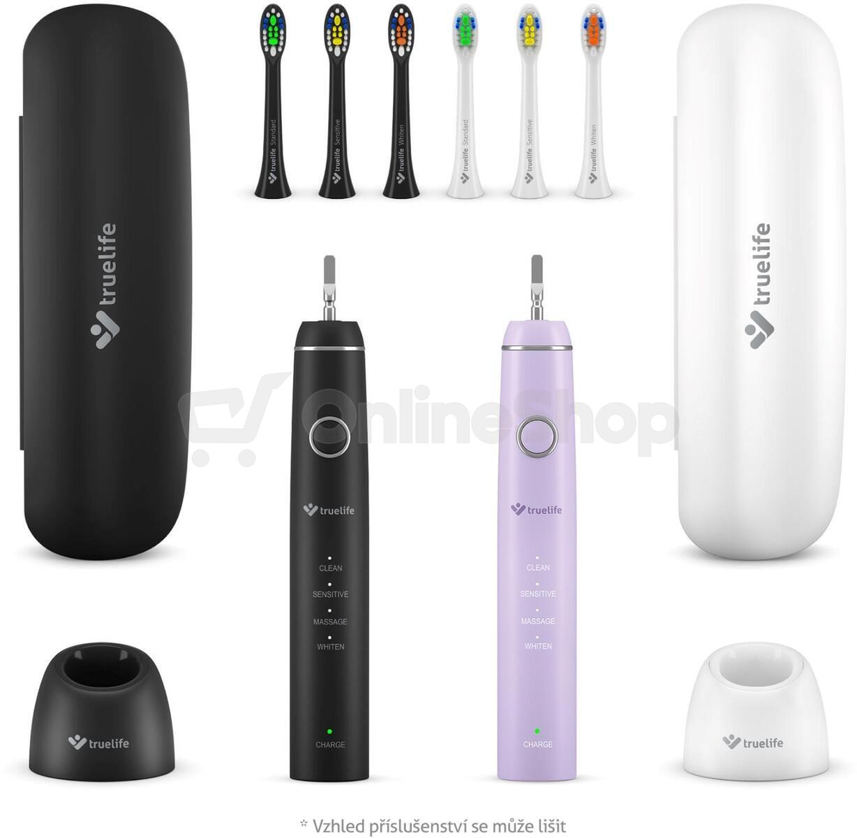TrueLife SonicBrush Compact Duo Black / Lavender