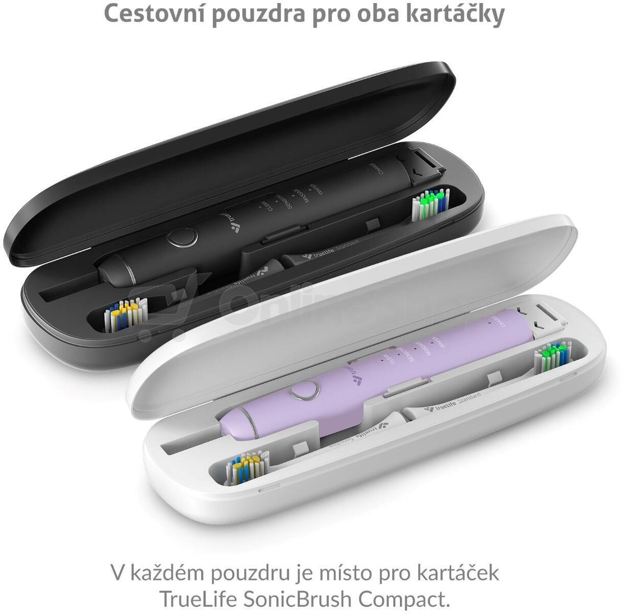 TrueLife SonicBrush Compact Duo Black / Lavender