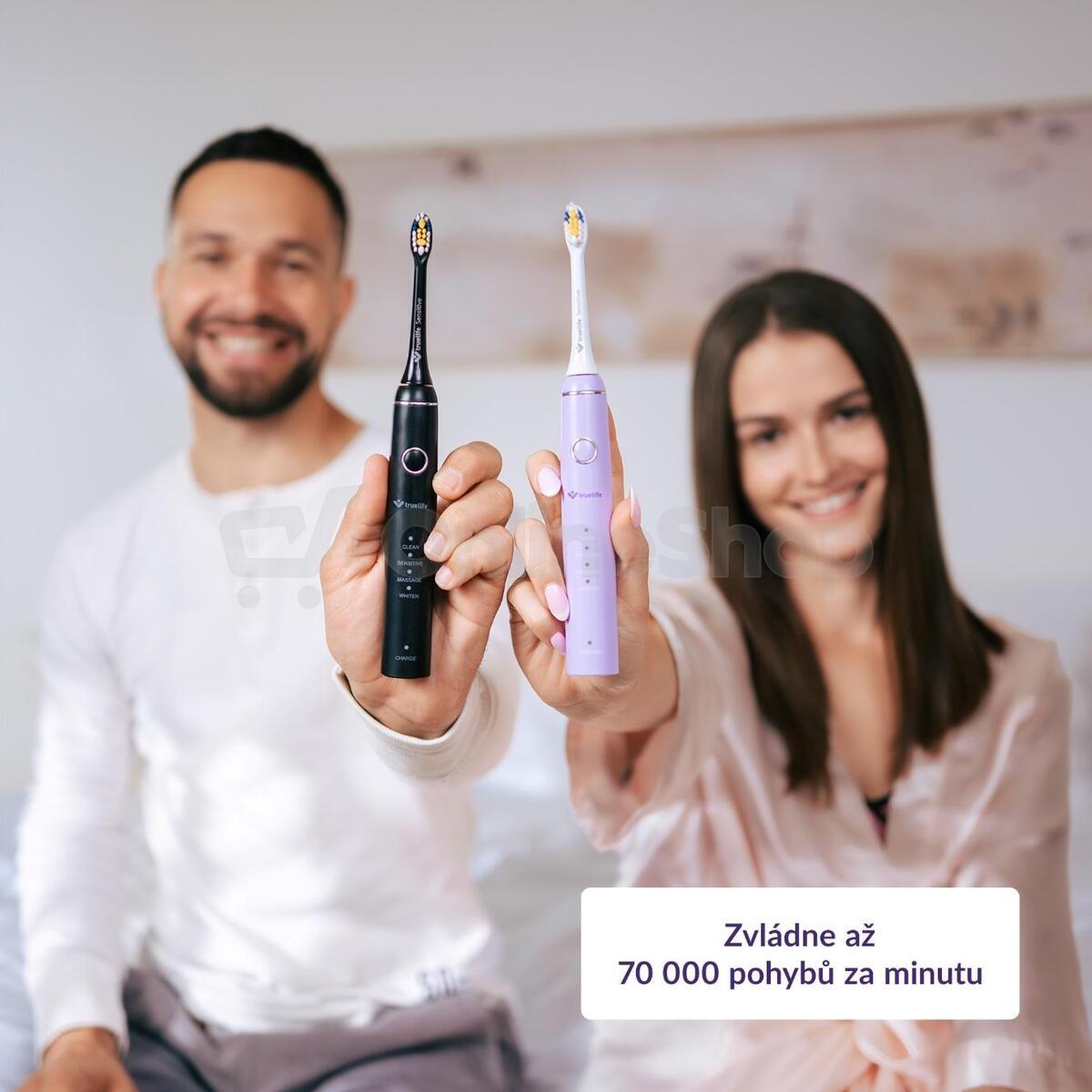 TrueLife SonicBrush Compact Duo Black / Lavender