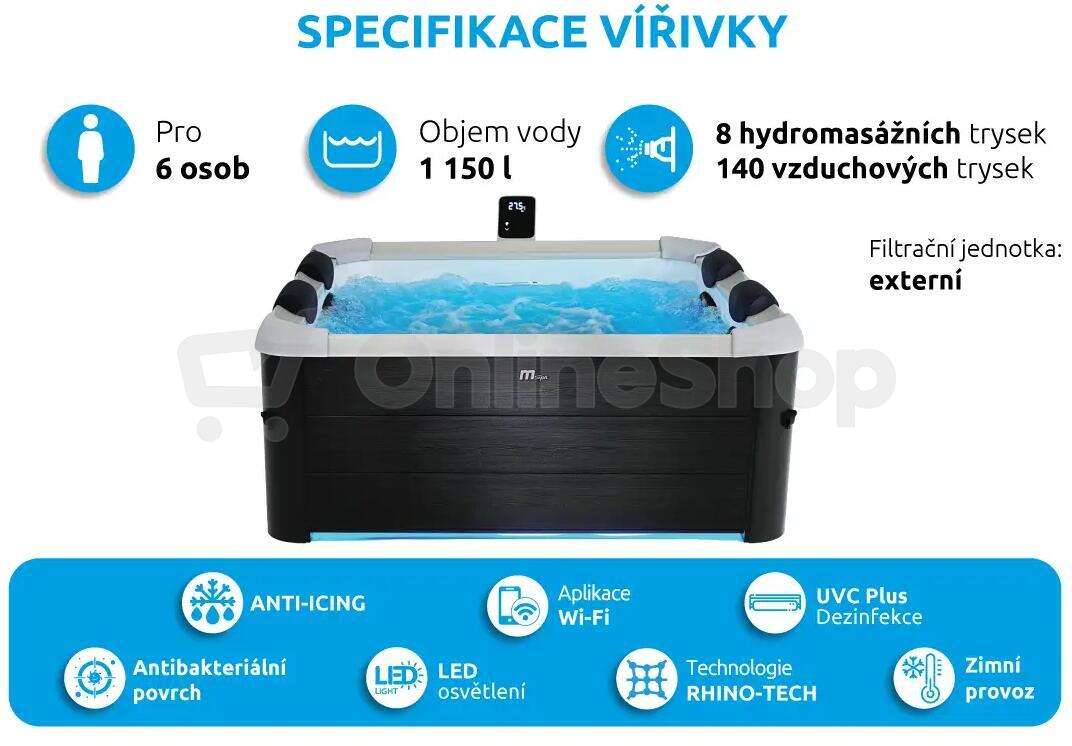 Vířivka Marimex MSPA Oslo Plus F-OS063WP