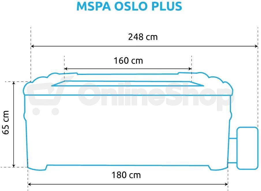 Vířivka Marimex MSPA Oslo Plus F-OS063WP