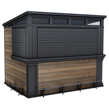 KETER DECO BAR DUO domek - Walnut
