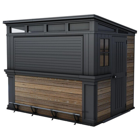 KETER DECO BAR DUO domek - Walnut
