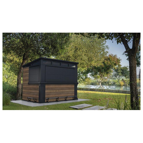 KETER DECO BAR DUO domek - Walnut