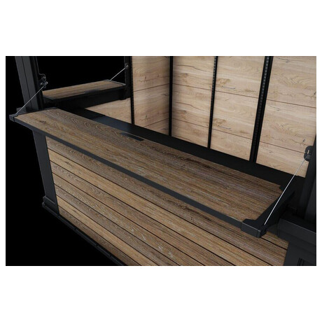 KETER DECO BAR DUO domek - Walnut