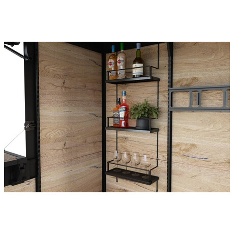 KETER DECO BAR DUO domek - Walnut
