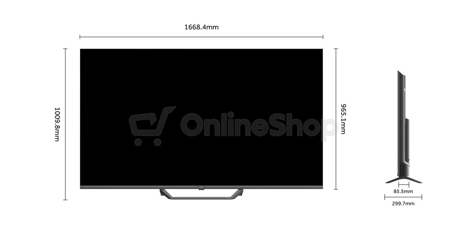QLED TV Haier H75S80FUX S80 Series 75"