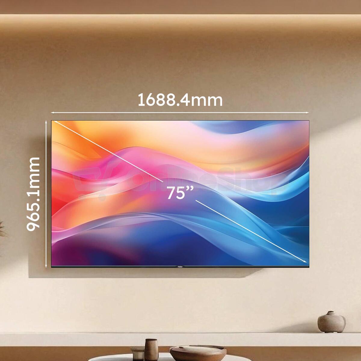 QLED TV Haier H75S80FUX S80 Series 75"