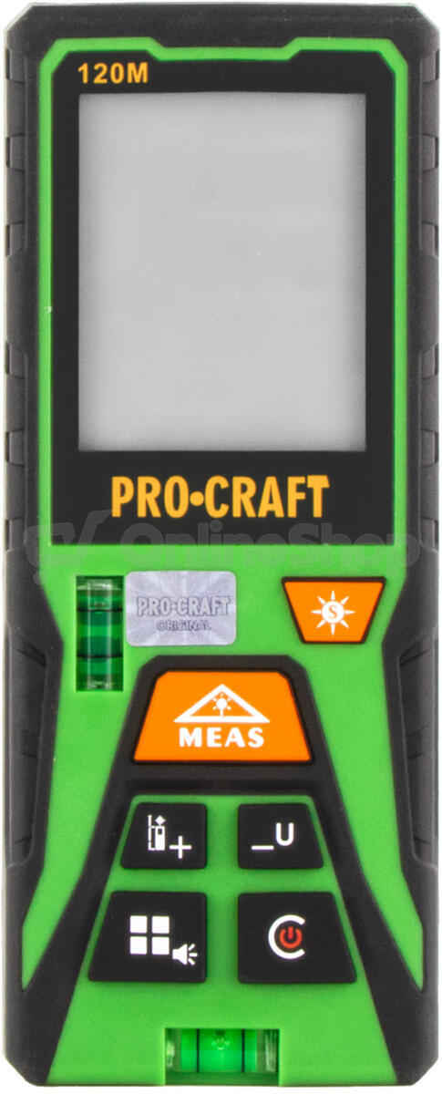 Laserový měřič vzdálenosti Procraft PLDM120 / PLDM120