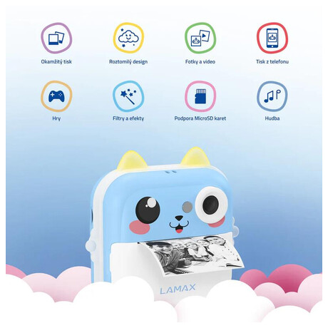 LAMAX InstaKid 2&nbsp;AI Plus Blue (foto 4)