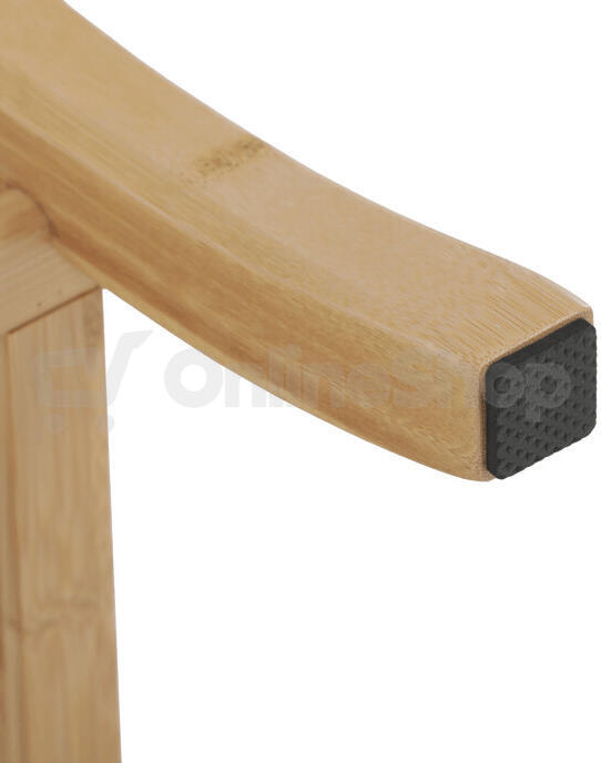 Taburet, bambus, přírodní, DR-B063 NAT Autronic