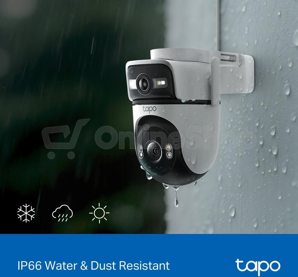 Kamera TP-Link Tapo C545D 3MPx duál, venkovní, IP PTZ, WiFi, přísvit