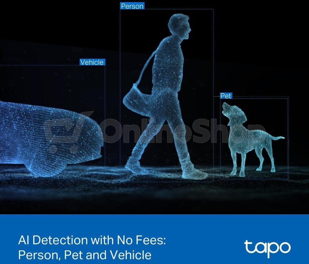 Kamera TP-Link Tapo C545D 3MPx duál, venkovní, IP PTZ, WiFi, přísvit