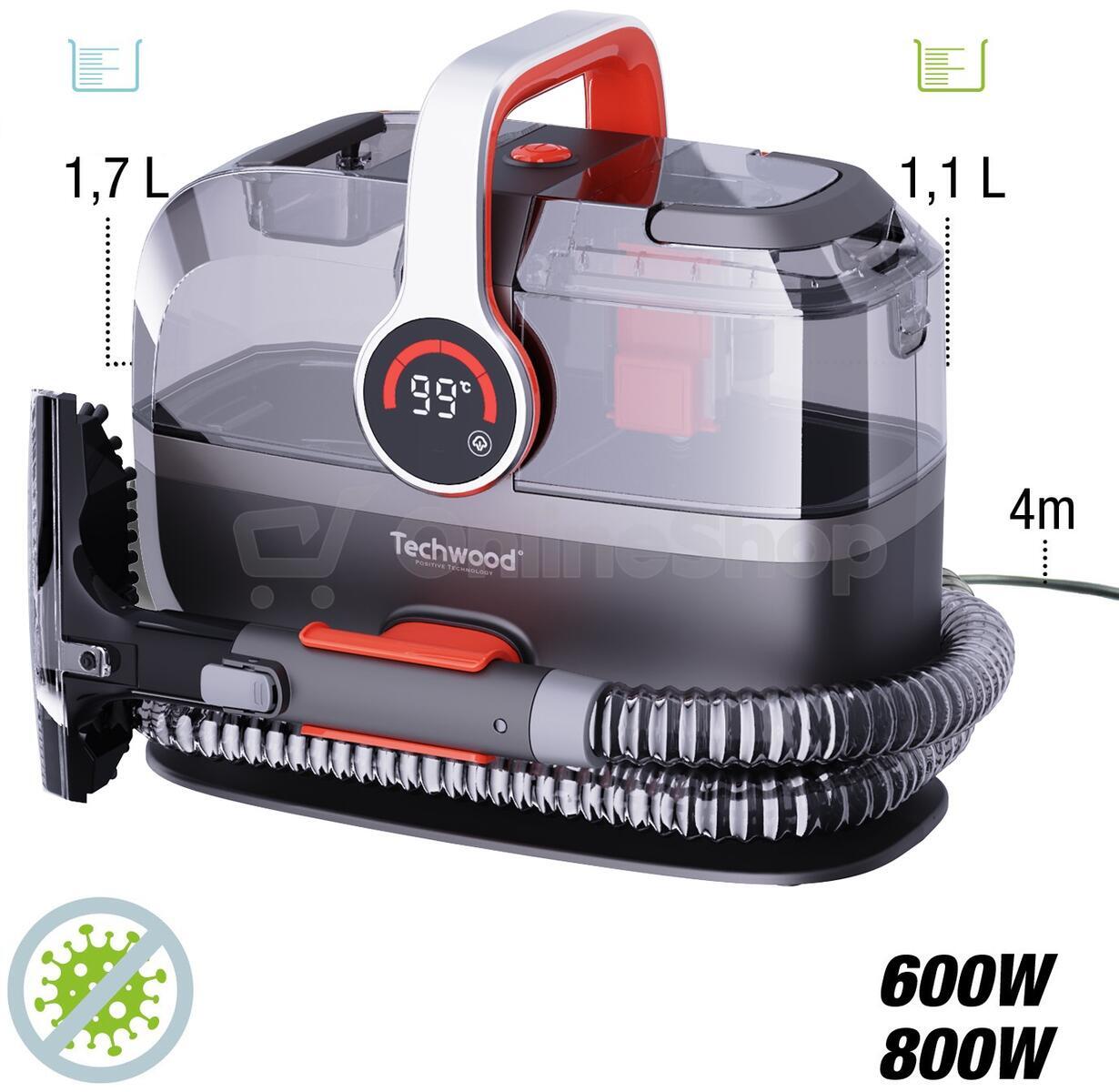 Parní tepovač a čistič Techwood TAN7055V