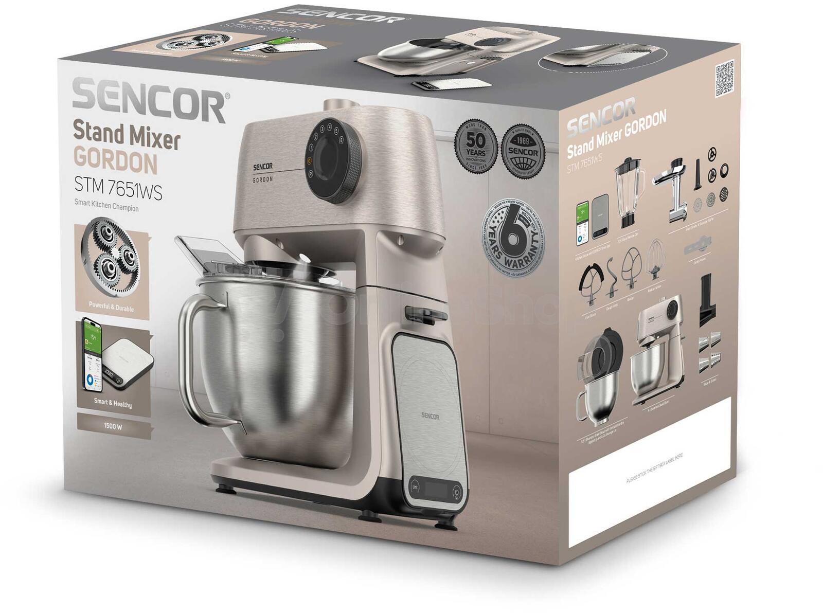 Kuchyňský robot Sencor Gordon STM 7651WS