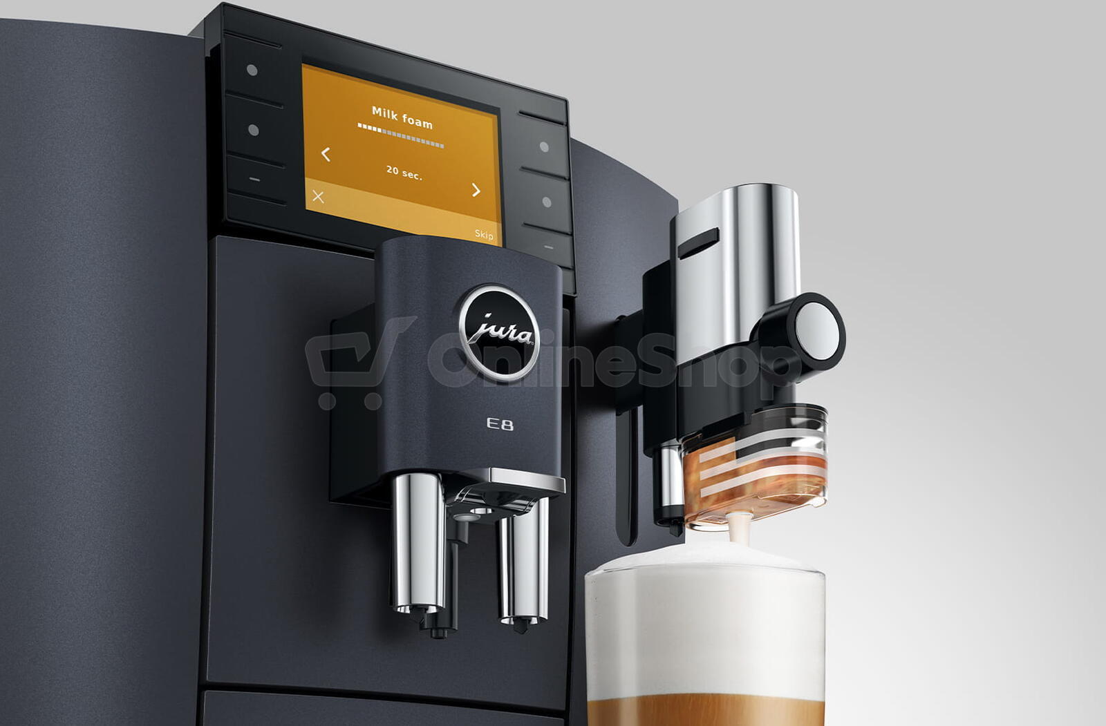 Kávovar Jura E8 Cosmic Black