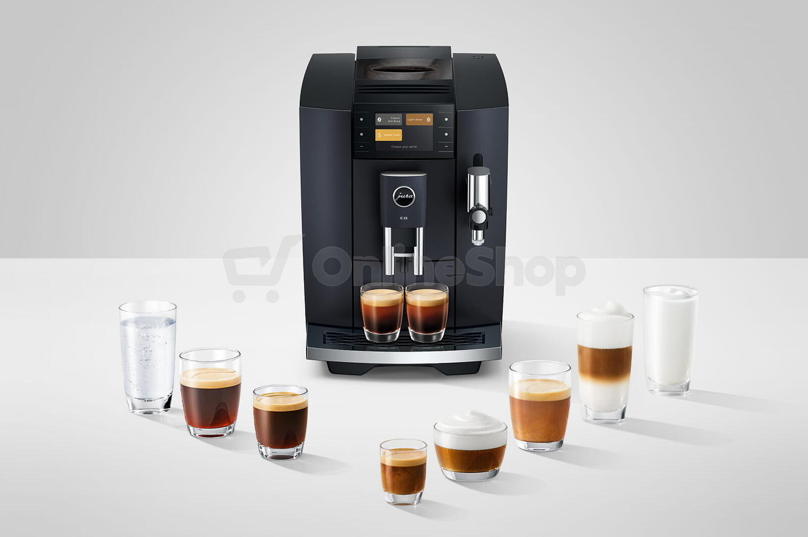 Kávovar Jura E8 Cosmic Black