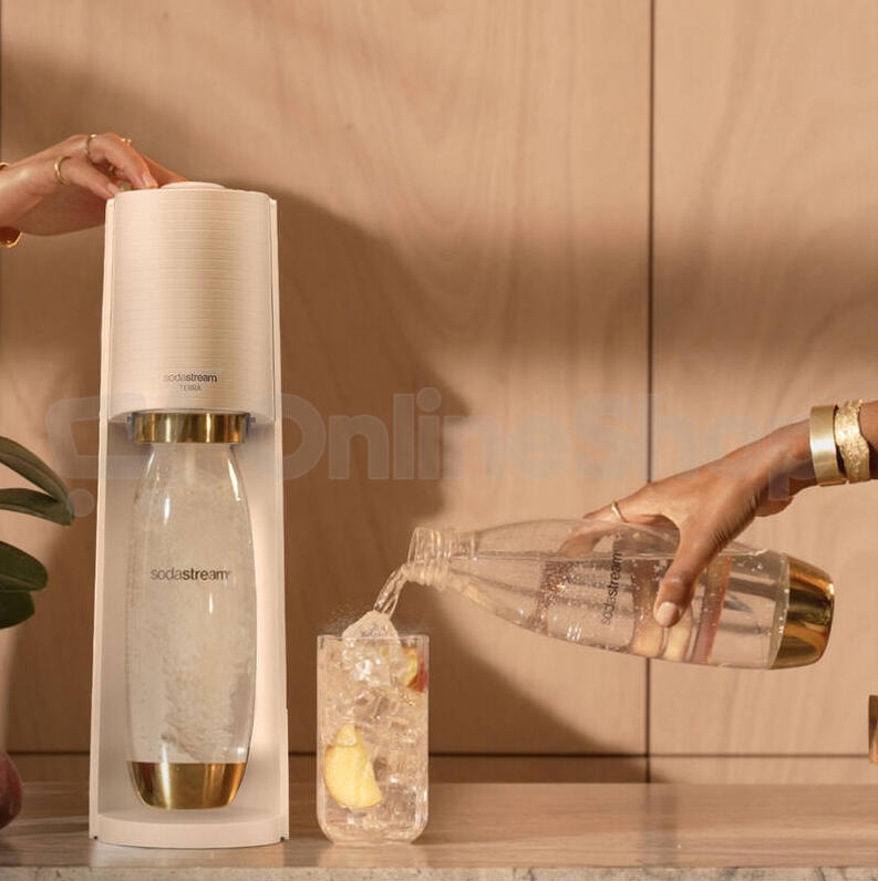 Výrobník sody SodaStream Terra White Gold