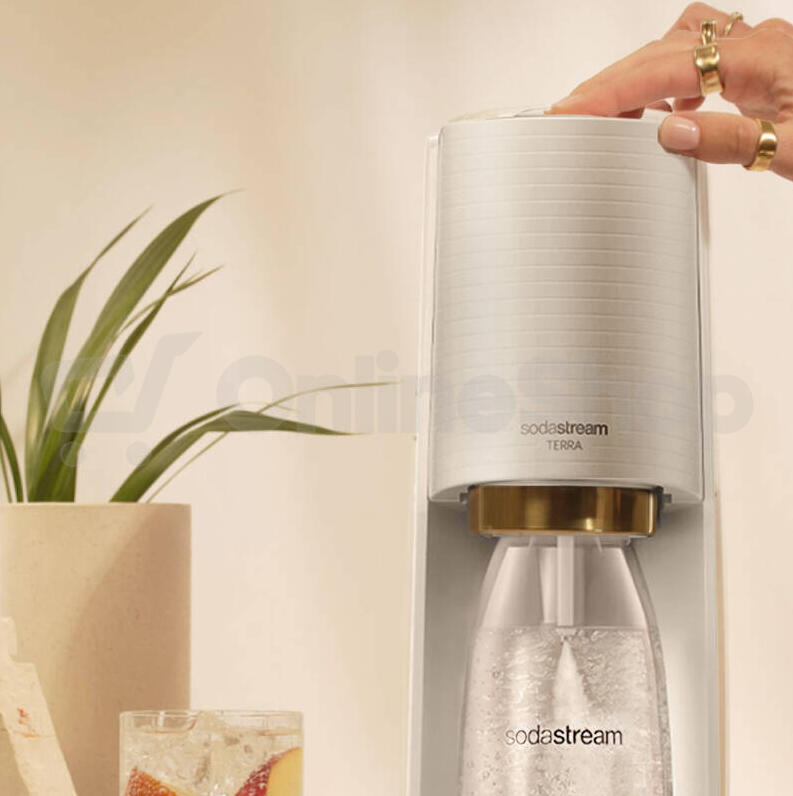 Výrobník sody SodaStream Terra White Gold