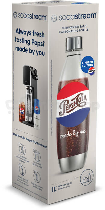 Láhev SodaStream FUSE 1l Metal PEPSI