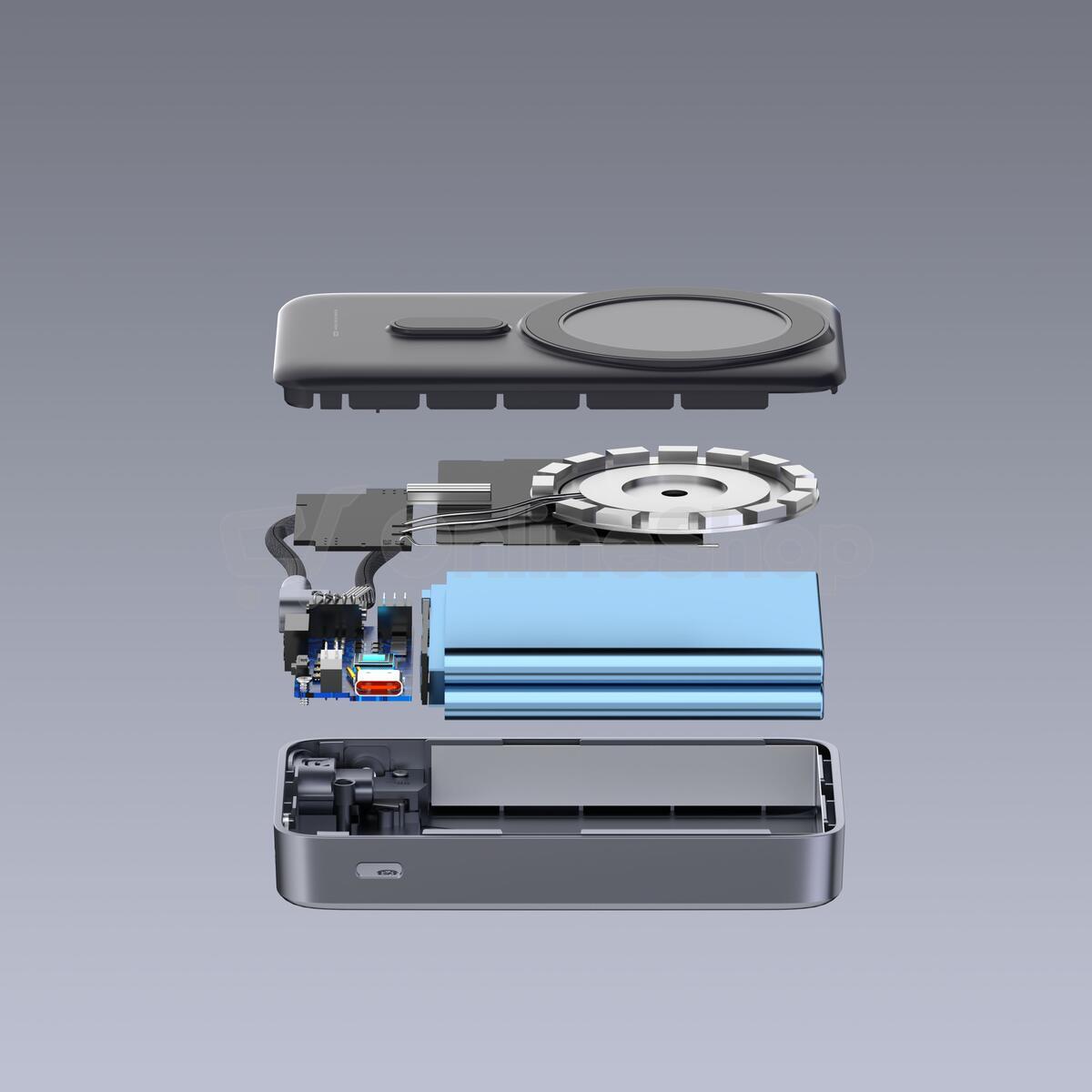Power Bank Swissten MagSafe Qi2 10000mAH