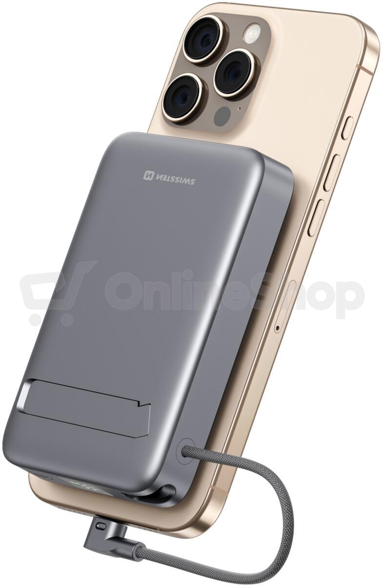 Power Bank Swissten MagSafe Qi2 10000mAH