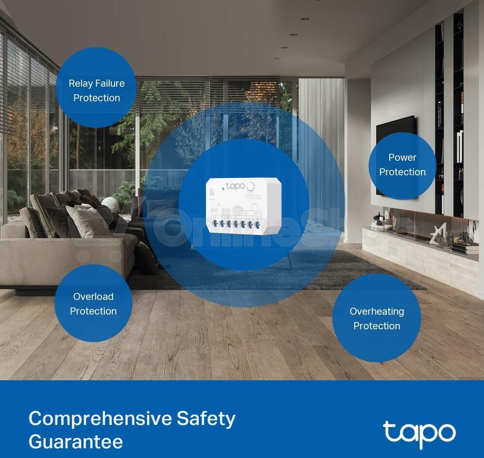 Chytrý spínač TP-Link Tapo S110E bezdrátové