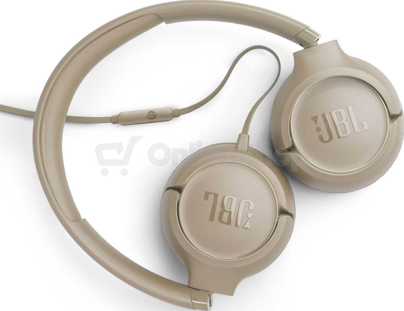 Sluchátka JBL Tune 530, béžová