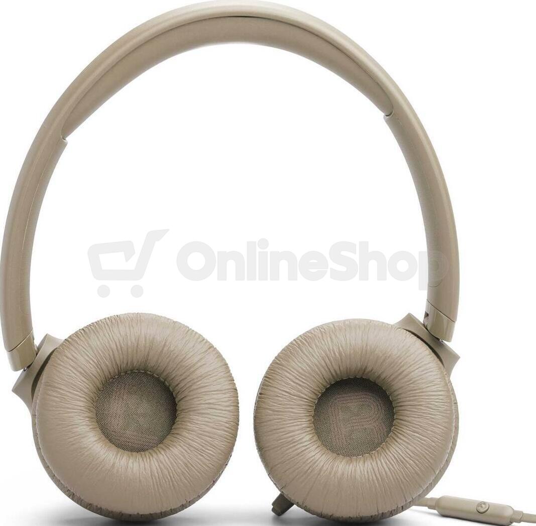 Sluchátka JBL Tune 530, béžová