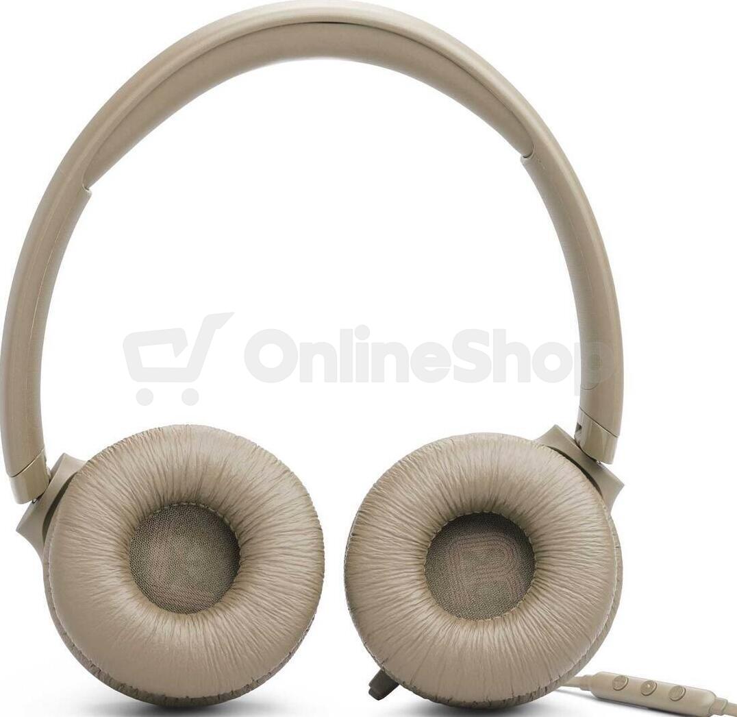 Sluchátka JBL Tune 530C Beige