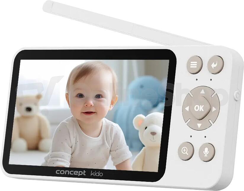 Dětská chůvička Concept KIDO KD5010, s kamerou a LED osvětlením