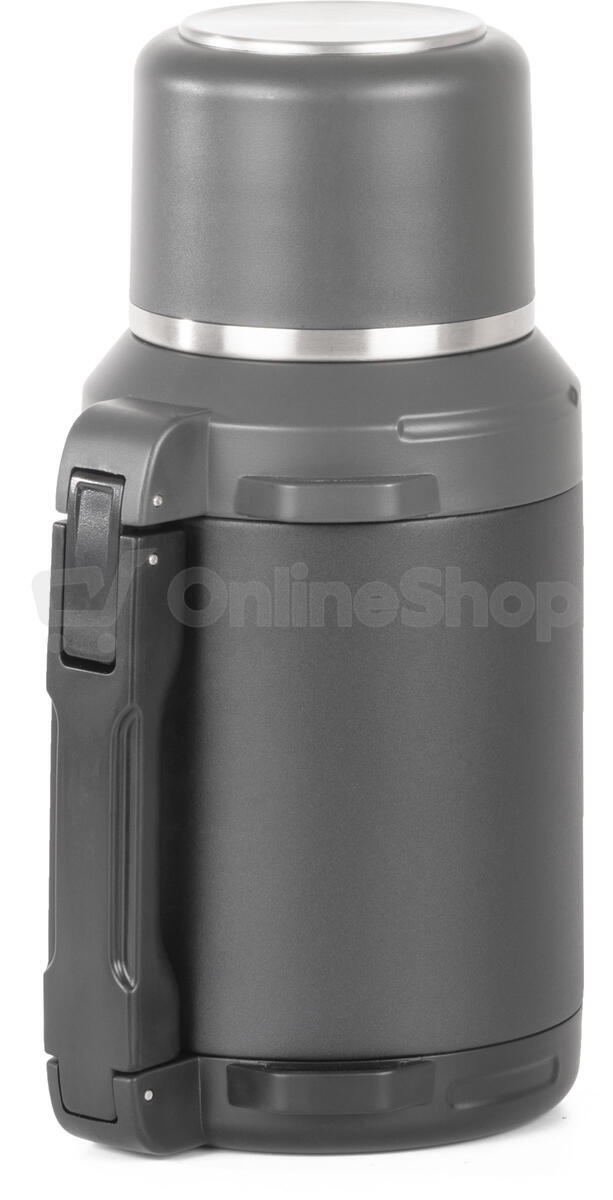 Termoska G21 nerezová 1200 ml, černo-šedá