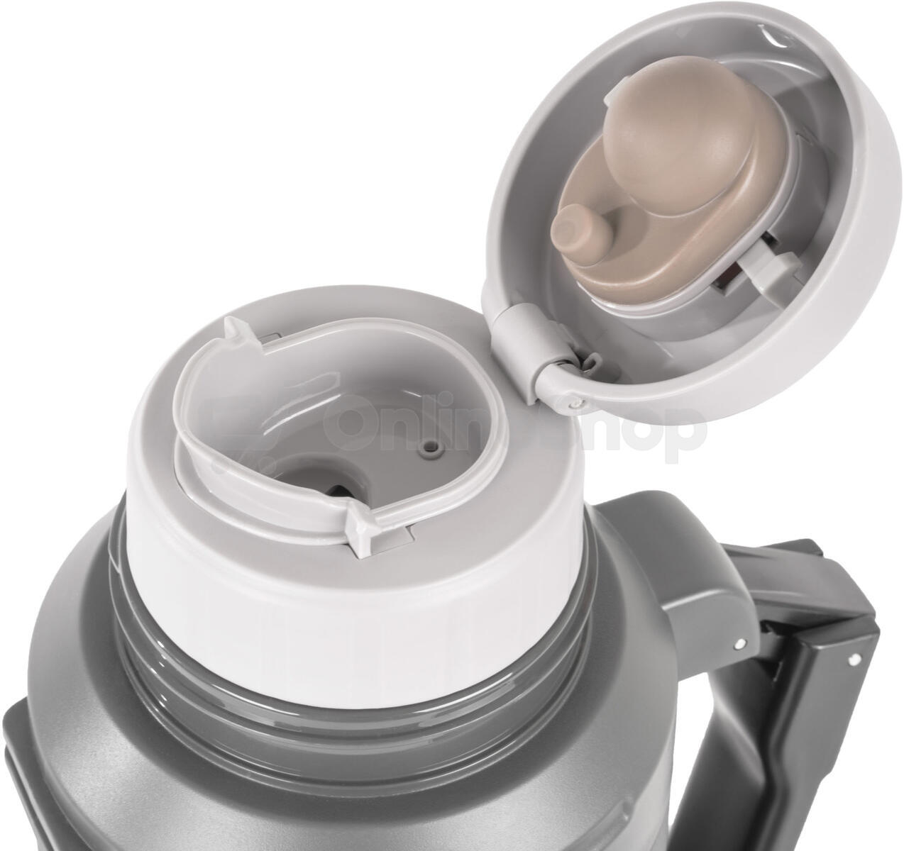 Termoska G21 nerezová 1200 ml, černo-šedá