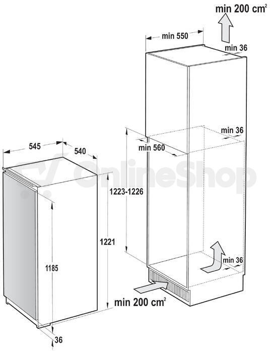 Chladnička Gorenje RI512E41 G400