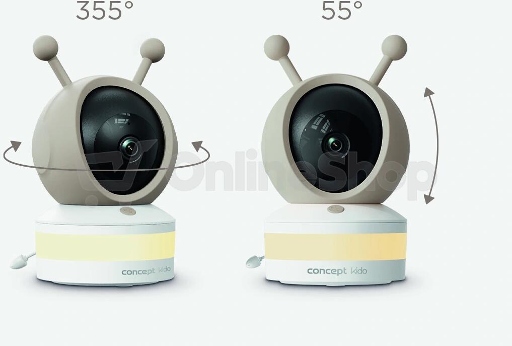 Přídavná kamera Concept KD0015, k dětské chůvičce KD5010