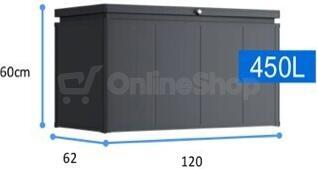 ROJA NOBLE 450 L ocelový úložný box