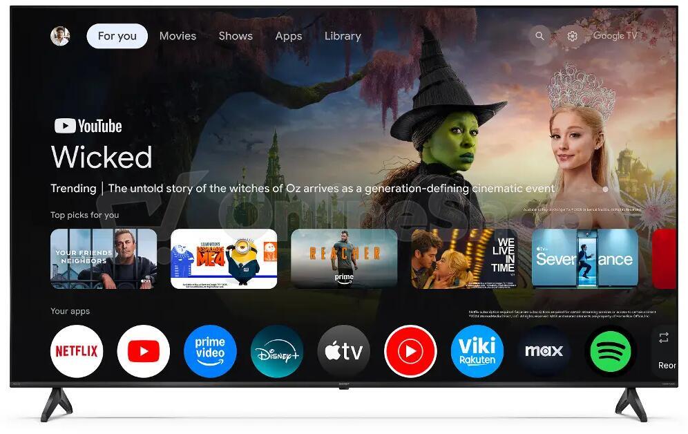 QLED televize Sharp 85HP5265E