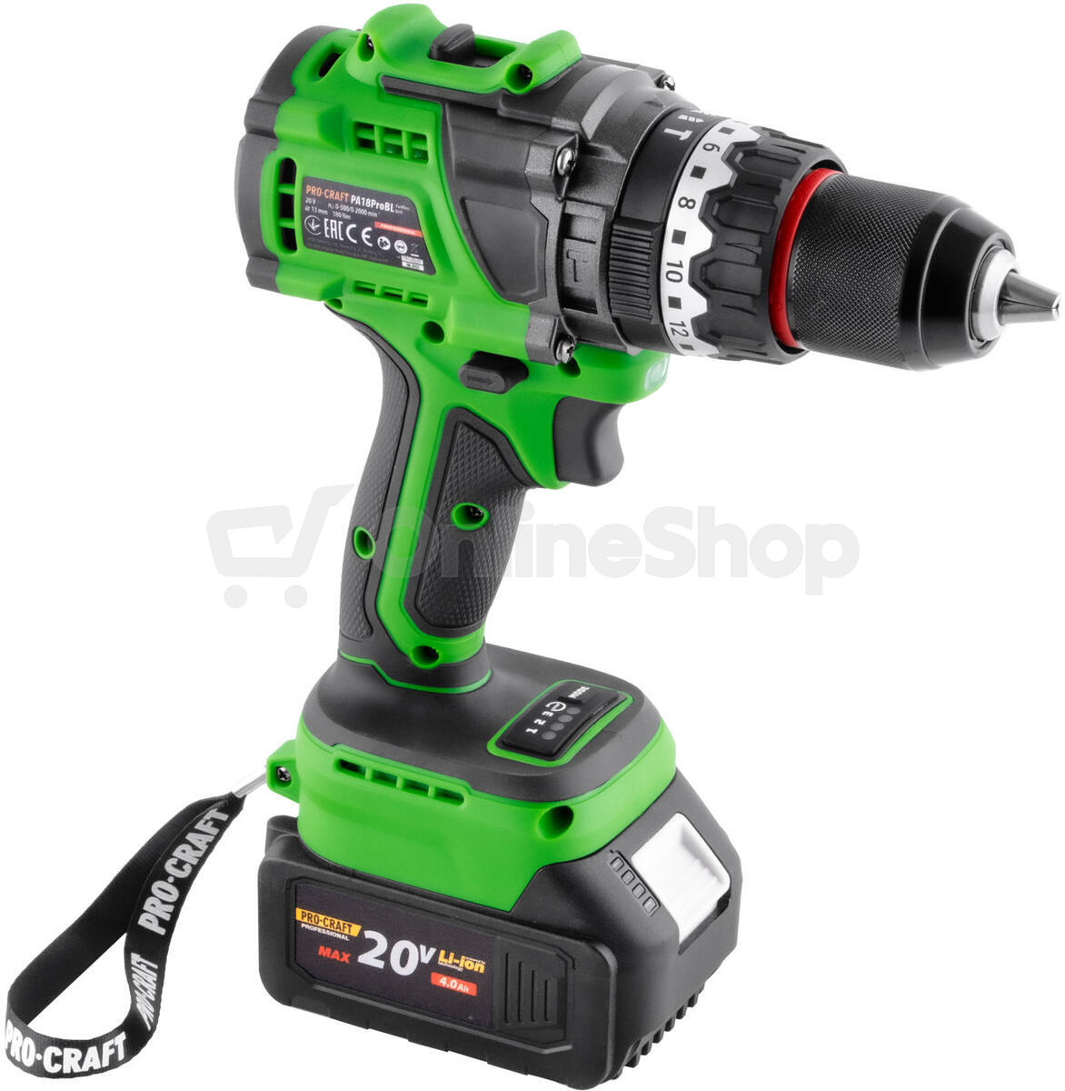 Aku šroubovák Procraft PA18ProBL-1B-C