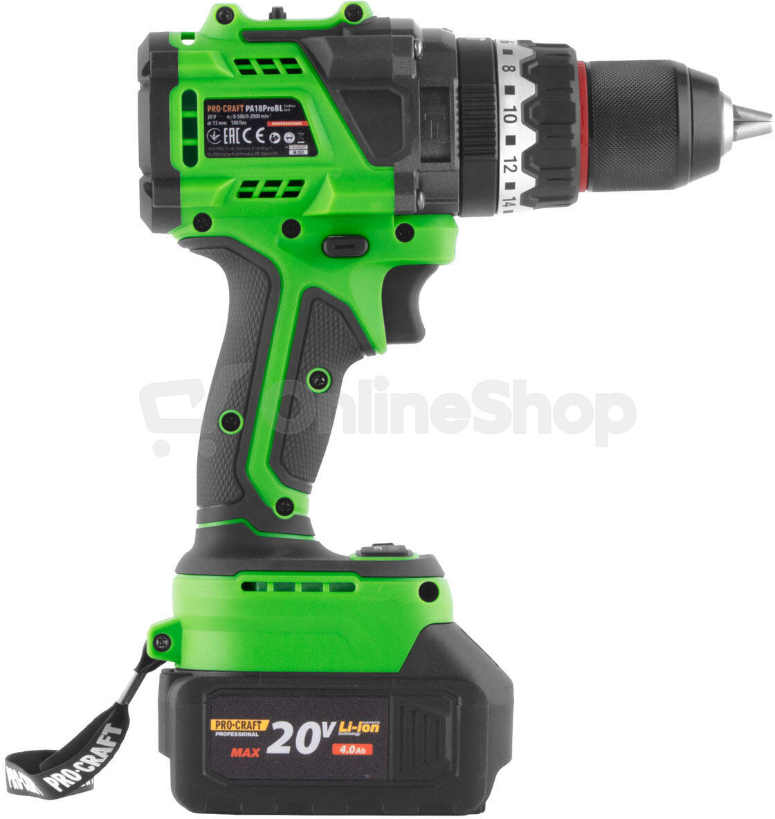 Aku šroubovák Procraft PA18ProBL-1B-C