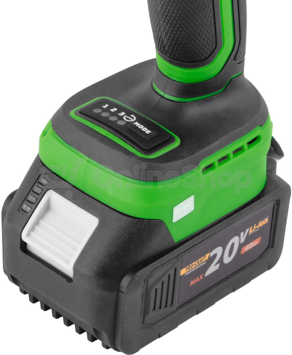 Aku šroubovák Procraft PA18ProBL-1B-C