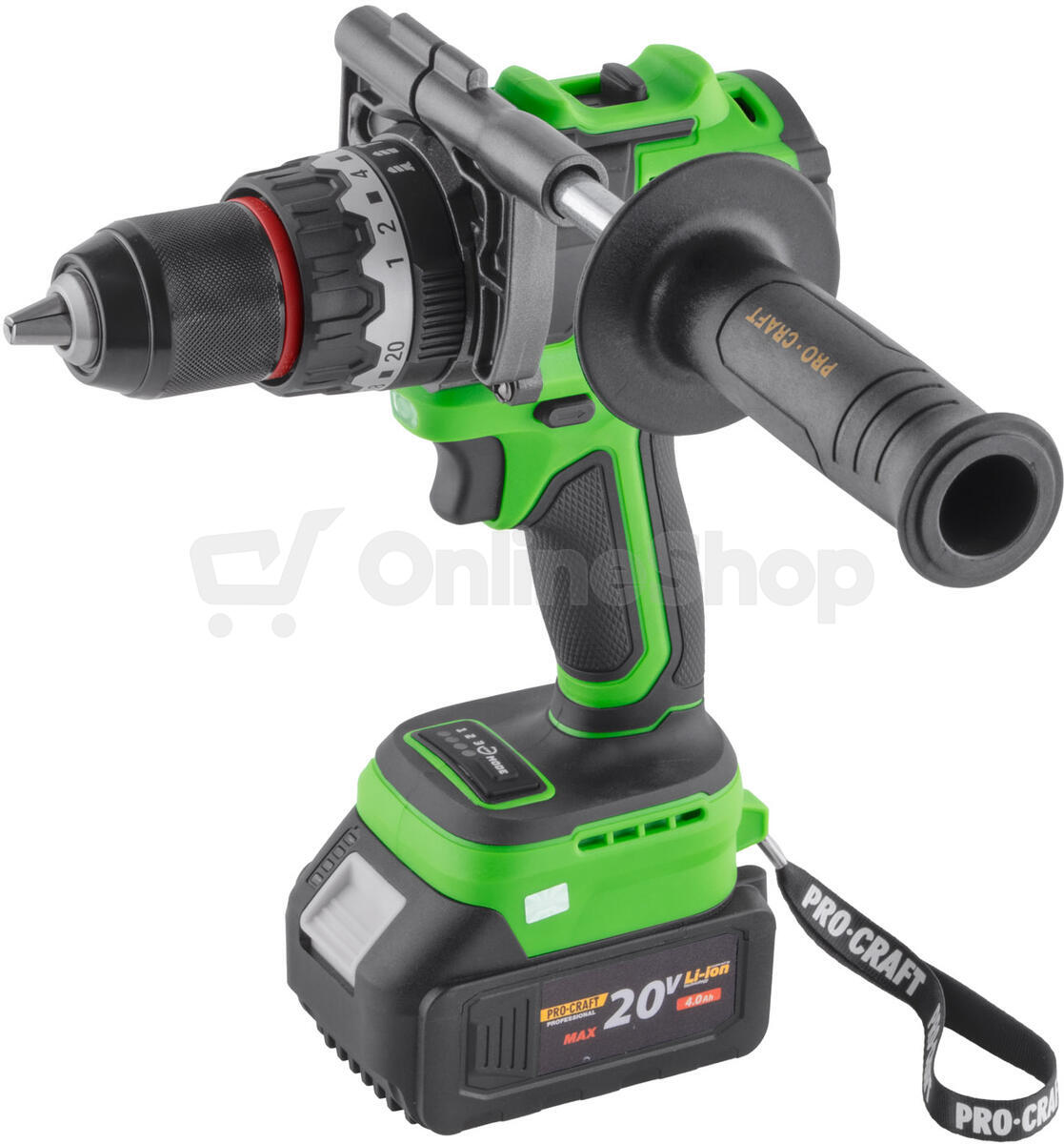 Aku šroubovák Procraft PA18ProBL-1B-C
