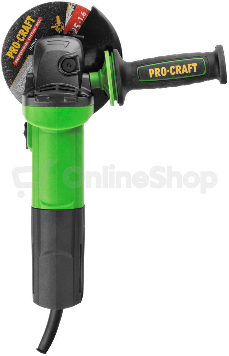 Bruska úhlová Procraft PW2400ES, 125mm / PW2400ES