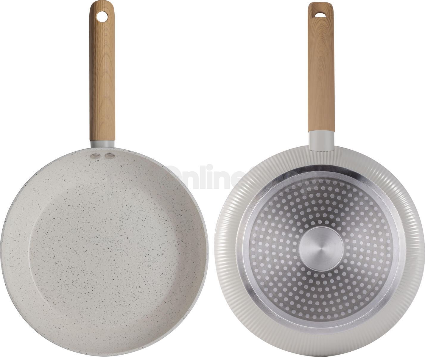 Keramická pánev Lamart Alba LT1316 28 cm, bílá