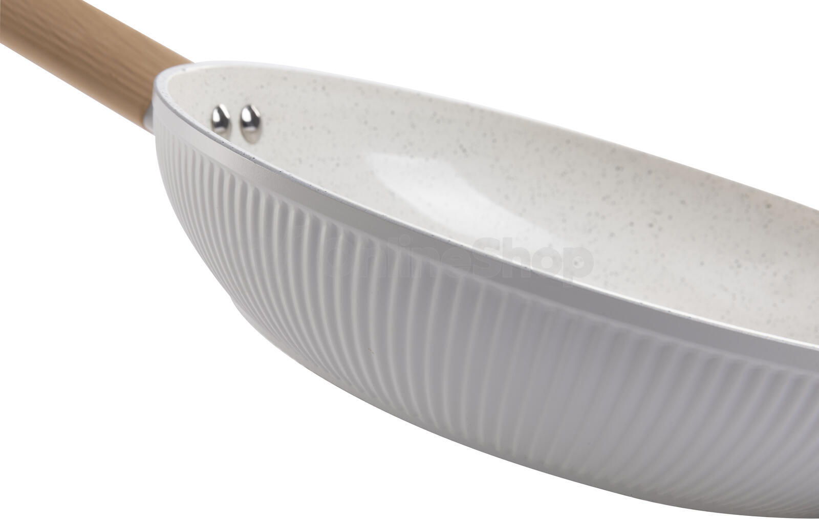 Keramická pánev Lamart Alba LT1316 28 cm, bílá