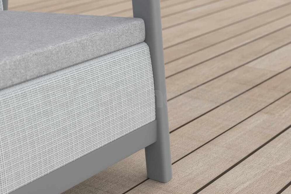 KETER SCANDI LINEA SET - Ash grey/Storm grey