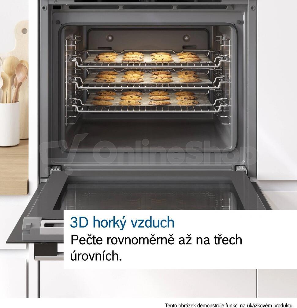 Trouba Bosch HBG537EB4 Serie 6
